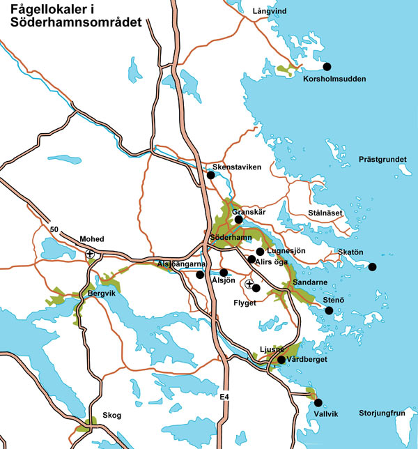 Söderhamn Karta | Karta Mellersta
