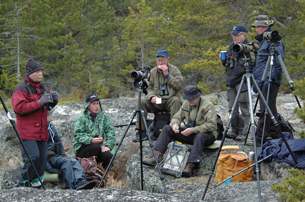 Det fikades och pratades och fikades